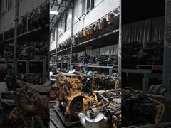 Isuzu 4HK1 Дизельный двигатель 4-тактный OHC клапан 5.2L Дислокация