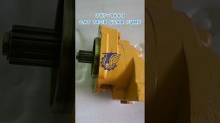 Шестеренчатый насос Caterpillar 740B 357-1663#строительная техника #caterpillar #тяжелая техника #шестеренный насос