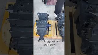 【Съемка на месте поставки 2 гидравлических насосов Komatsu PC1250-8 ?】#Hydraulicpump #PC1250-8