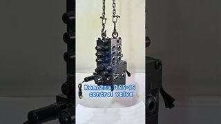 Регулирующий клапан Komatsu D65-15#гидравлический насос #controlvalve