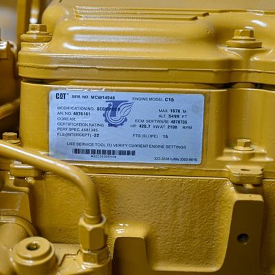 Промышленный экскаваторный двигатель Желтый цвет Прочный для TQ C15