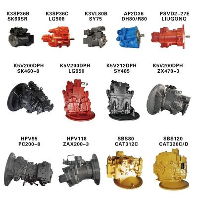 Hd1430 M5x180 Kato Swing Motor, 3040301836 Kato Части экскаватора