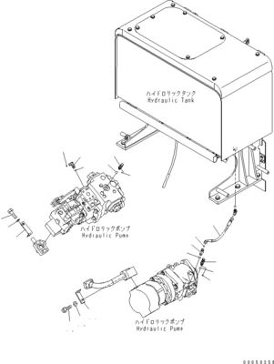 708-1L-00710 708-1L-01710 708-1L-04230 Для погрузчика Komatsu Wa450-6 Wa470-6 Wa480-6 Гидравлический главный поршневый насос