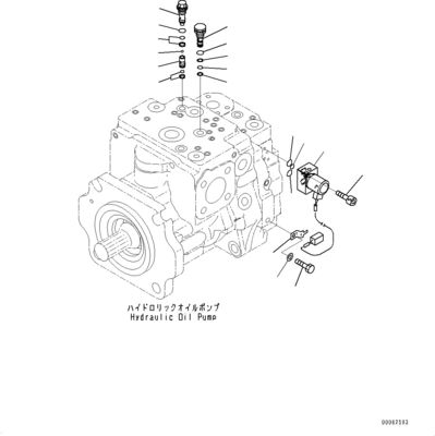 708-1g-00060 708-1g-01060 708-1g-04310 Для Komatsu Wa470-6 Wa480-6 Гидравлический поршневый главный насос Погрузчик насос оригинальный
