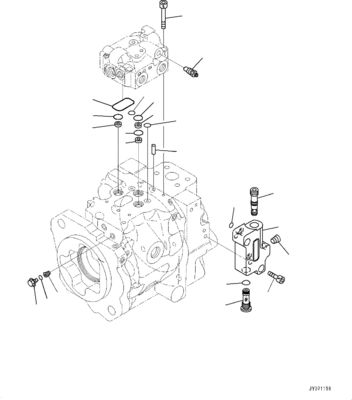 708-1U-00120 708-1U-00140 708-1U-00170 Для Komatsu WA380-6 WA430-6 Гидравлический насос
