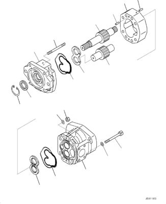 708-1U-00120 708-1U-00140 708-1U-00170 Для Komatsu WA380-6 WA430-6 Гидравлический насос