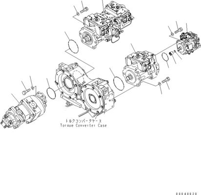 708-2G-00800 708-2G-00801 708-2G-01081 Для загрузчиков Komatsu WA600-6 Гидравлический насос Пистоновый насос Главный насос Высокое качество