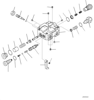 708-1W-02260 708-1W-02270 708-1W-00450 708-1W-00460 Для грузовиков Komatsu HM400-3 Гидравлический насос рулевого управления и насос подъема