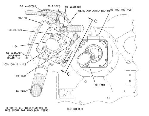 141-1462 1411462 Для CAT WHEEL LOADER 992G A11VO250 Гидравлический главный насос