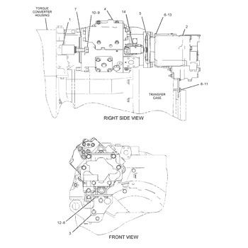 9T8346 9T-8346 0R8503 для CAT Track D8N D8R D8R II PUMP GP-PISTON гидравлический главный насос
