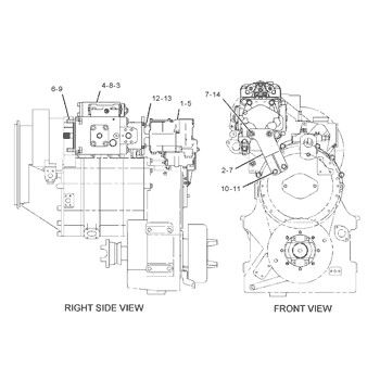292-8767 10R7401 CA2928767 Для CAT LOADER 950H 962H IT62H PUMP GP-PISTON гидравлический главный насос