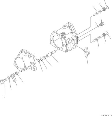 708-1L-00012 708-1L-00011 708-1L-01011 708-1L-04010 Для бульдозера Komatsu D65EX-12 D65PX-12 Гидравлический насос HSS PUMP