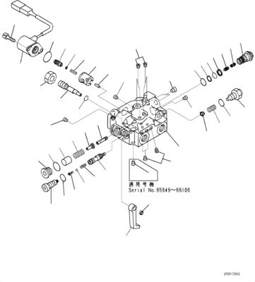 708-1W-00883 708-1W-00882 708-1W-00881 Для Komatsu WA430-6 Гидравлический насос