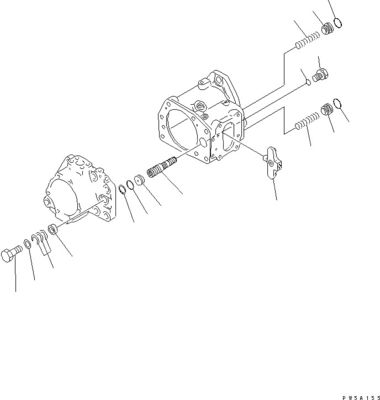 708-1L-00340 708-1L-01340 708-1L-04010 Для бульдозера Komatsu D275A-5D Гидравлическое рабочее оборудование насос Оригинальный главный насос
