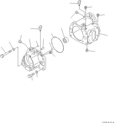 708-1L-00340 708-1L-01340 708-1L-04010 Для бульдозера Komatsu D275A-5D Гидравлическое рабочее оборудование насос Оригинальный главный насос