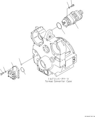 705-52-30920 705-14-34540 Для бульдозера Komatsu D275A-5D D275AX-5 D275A-5R Гидравлический насос Свинцовый насос Послепродажная продукция
