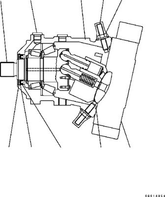 417-18-31201 417-18-31202 417-18-31203 Для Komatsu WHEEL LOADER WA200-5 WA200PT-5 Гидравлический мотор HST насос