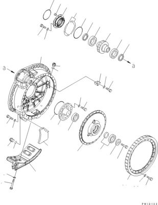 17M-27-00360 17M-27-00510 17M-27-00271 Для Бульдозера Komatsu D275A-5D Подвижная сборка Финальный привод Подвижный мотор Оригинальный