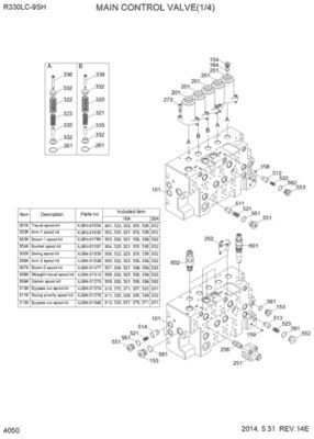 31N9-17000P 31Q9-17001P 31Q9-17002P Для экскаватора Hyundai R330LC-9S R330LC-9SH Гидравлический главный клапан управления Строительные машины Части послепродажного оборудования Высокое качество Оригинал