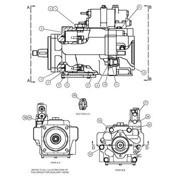 6E5052 CA6E5052 6E-5052 0R4933 Для CAT 527, D5H, D5HTSK II TRACK-TYPE TRACTOR Гидравлический главный насос Свинцовый насос Свинцовый насос Свинцовый насос Свинцовый насос GP-PISTON Послепродажа