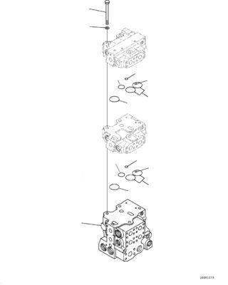723-63-24100 723-64-24100 Для Komatsu D65EX-15 D65EX-15E0 D65PX-15 D65PX-15E0 D65WX-15E0 Бульдозеры Гидравлические главные клапаны управления Строительные машины Части послепродажного оборудования Высокое качество Оригинал