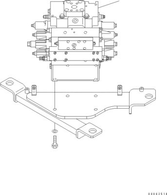 723-44-12100 723-44-12101 723-45-12101 723-45-12100 Для Komatsu WA500-6 WA500-6R РУКОВЫЕ НАЛОЖИТЕЛИ Гидравлический главный клапан управления Строительные машины Части послепродажного оборудования Высокое качество Оригинальный
