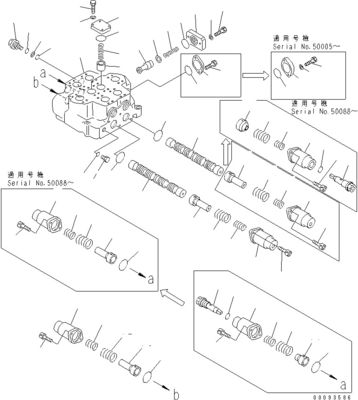 709-12-14700 709-12-12403 709-12-12-12402 Для Komatsu WA700-3 КОЛЕЧНЫЕ НАЛОЖИТЕЛИ Гидравлический главный клапан управления Строительные машины Части оборудования Послепродажная продукция Высокое качество Оригинальный