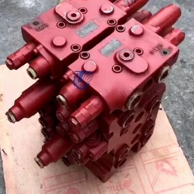 Premium Hydraulic Main Control Valve YY30V00058F2 For Kobelco SK140-8 SK140SRLC ED150-2 Excavator High Precision Stable Flow Control Heavy Duty Construction Equipment Replacement Parts