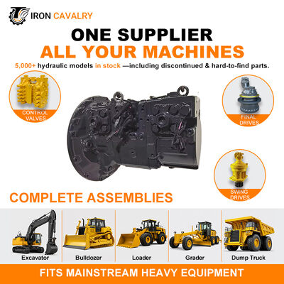 708-2G-00310 708-2G-00320 Hydraulic Pump Assembly Durable Hydraulic Main Pump PC210-10 Stable Operation Excavator Parts IRON CAVALRY